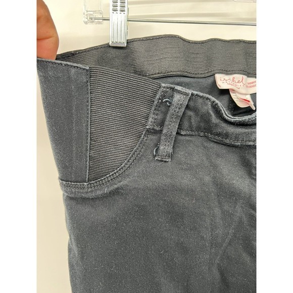 Ingrid And Isabel Maternity Jeans Womens Size 6 Black Stretch Skinny Comfort‎ - Picture 3 of 6